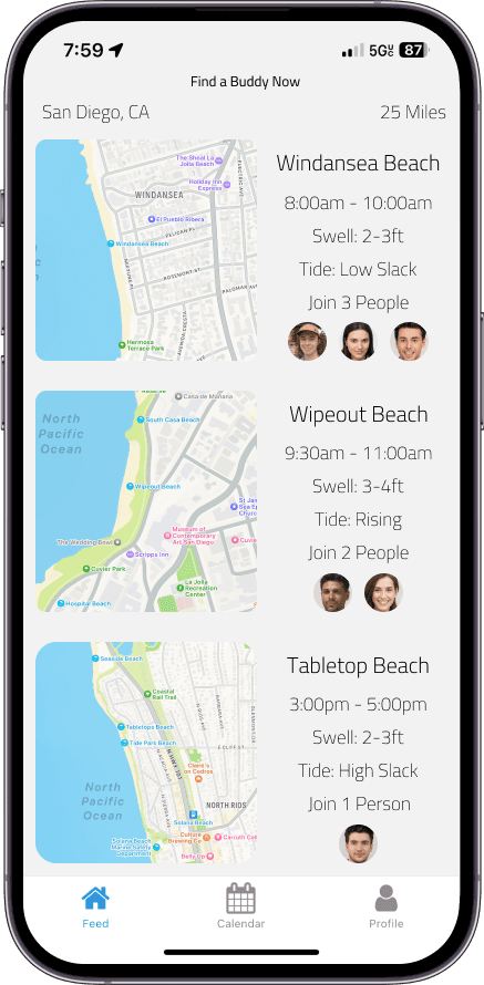 ShoreBuddy Mockup